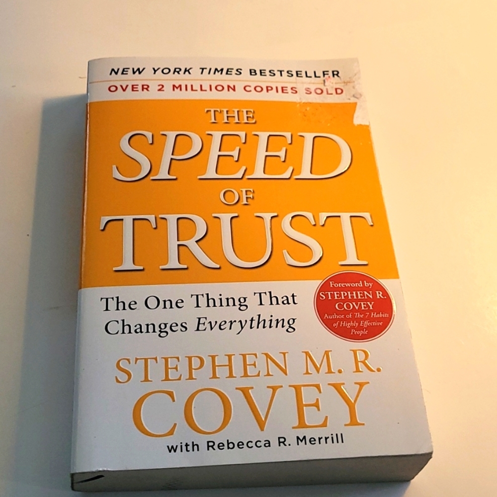(Reading is Fundamental) The Speed of Trust ..